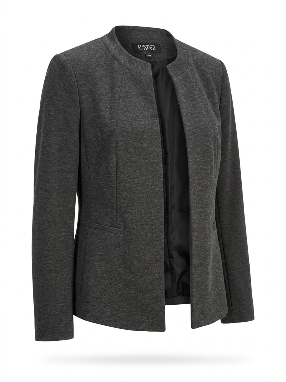 Classic Gray Women’s Work Blazer - Picture 2 of 5